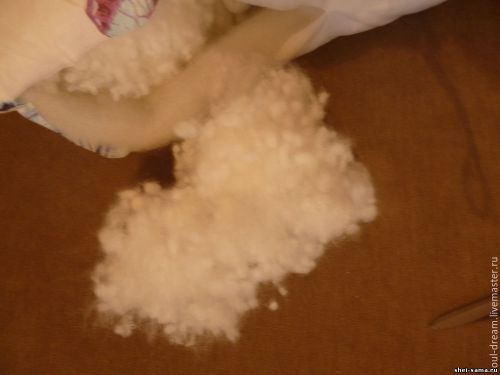 Гранулы для наполнения подушки