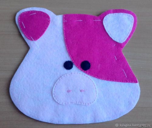 Сметочная строчка на лицевой стороне