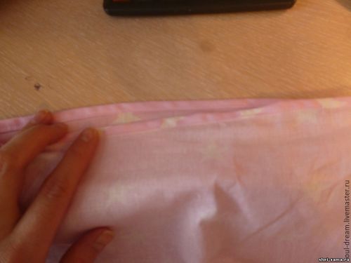 Простроченный шов подушки-облака