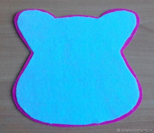 Внутренняя часть прихватки свинки